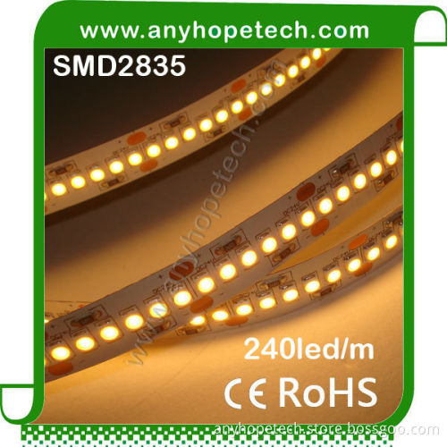 Most polular cuttable size 24V leds strip light 240leds 2835 smd led